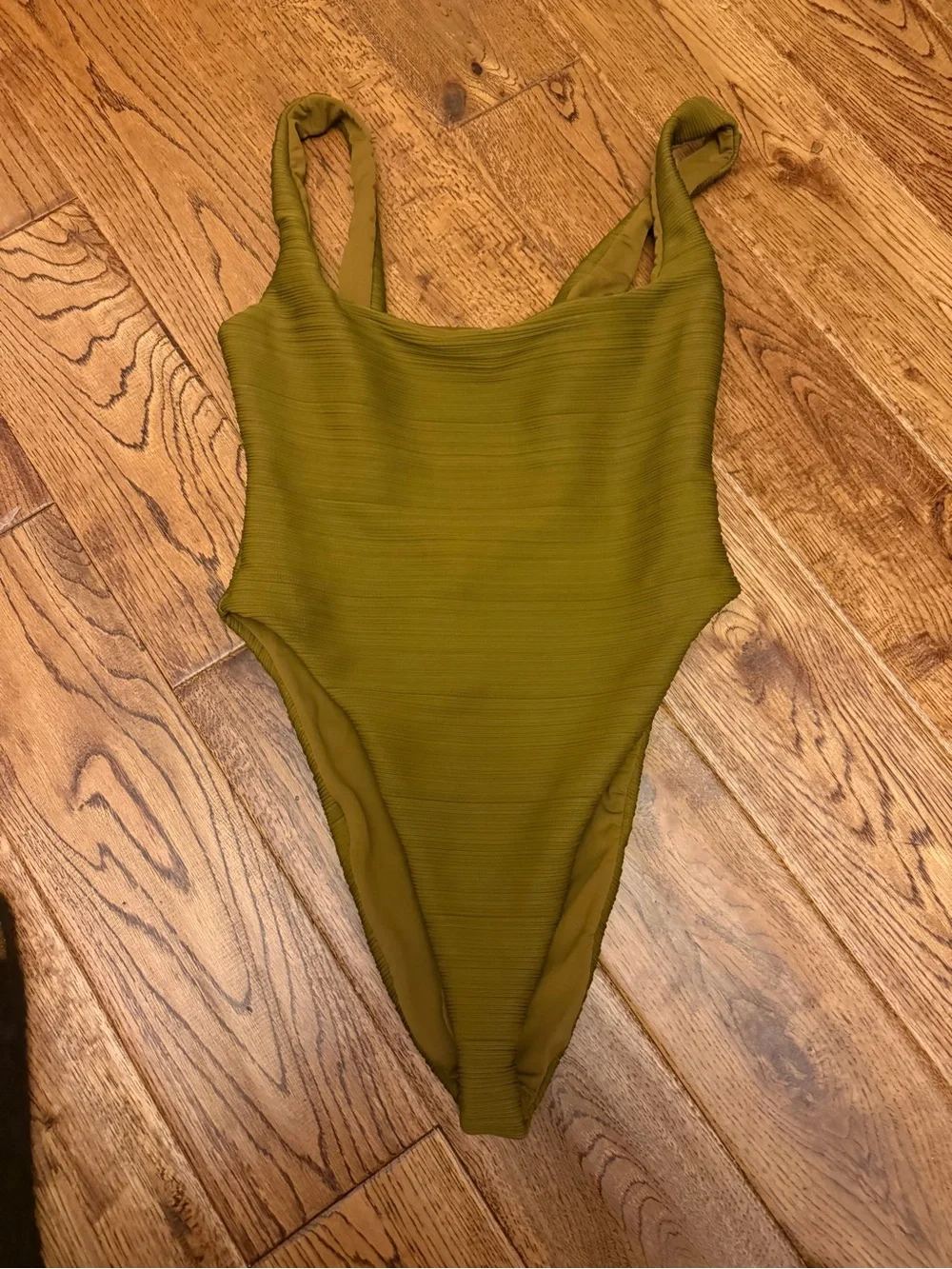 Mara Hoffman Idalia One Piece Olive new without tags perfect condition